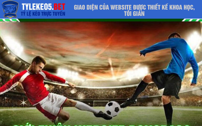 Giao diện của website được thiết kế khoa học, tối giản