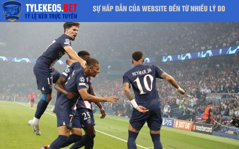 Sự hấp dẫn của website đến từ nhiều lý do