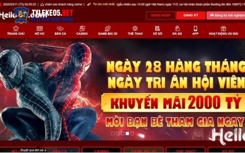 Kho game đặc sắc tại Hello88