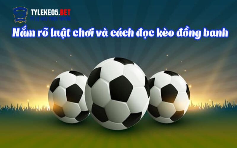 Mẹo cho cược thủ chơi kèo đồng banh